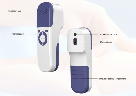 Vein finder portable